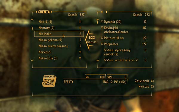 Screen z gry Fallout new Vegas