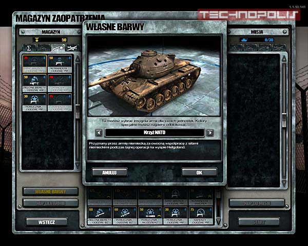 Screen z gry Codename: Panzers - Cold War
