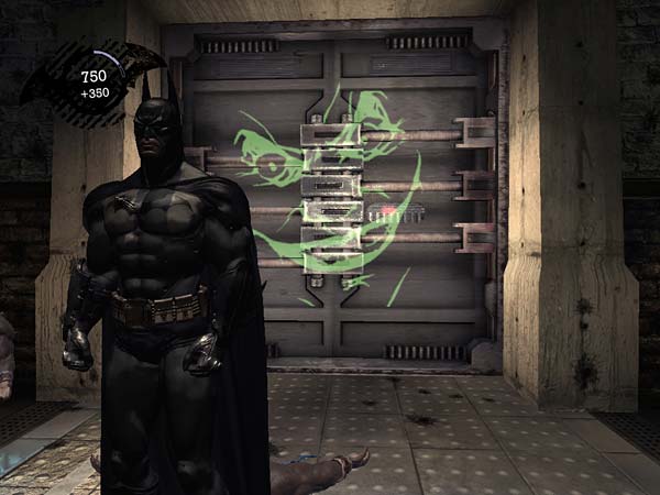 Screen z gry Batman: Arkham Asylum