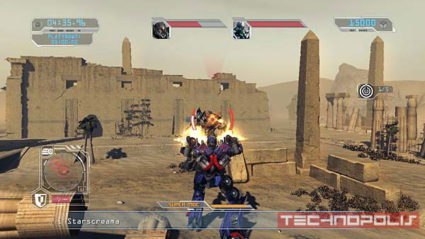 Screen z gry Transformers: Zemsta Upadłych
