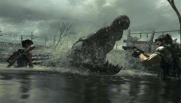 screen z gry Resident Evil 5