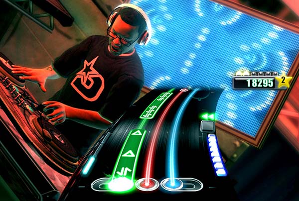 Screen z gry DJ Hero