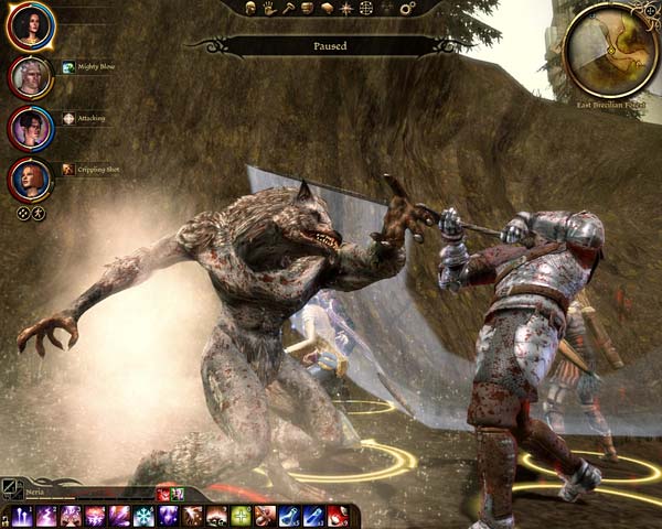 Screen z gry Dragon Age Początek