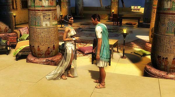 Screen z gry Kleopatra: Droga do tronu