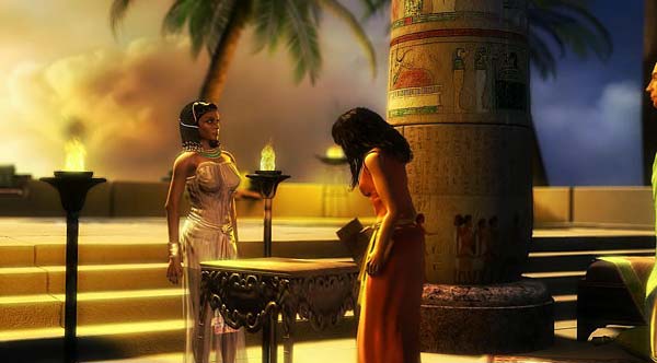 Screen z gry Kleopatra: Droga do tronu
