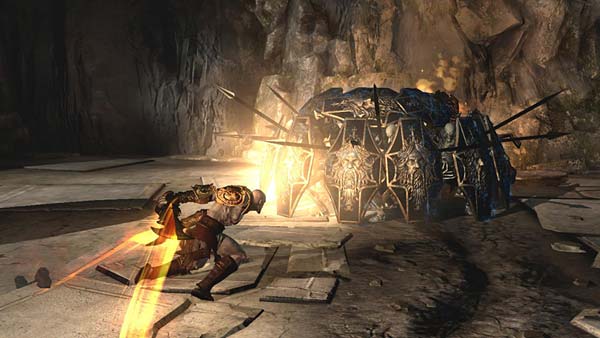 Screen z gry God of War 3