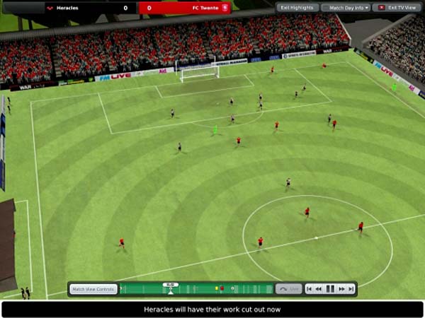 Screen z gry Football Manager 2011