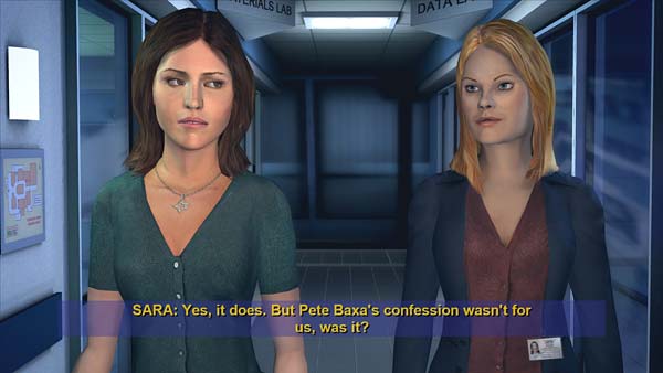 Screen z gry CSI: Fatal Conspiracy