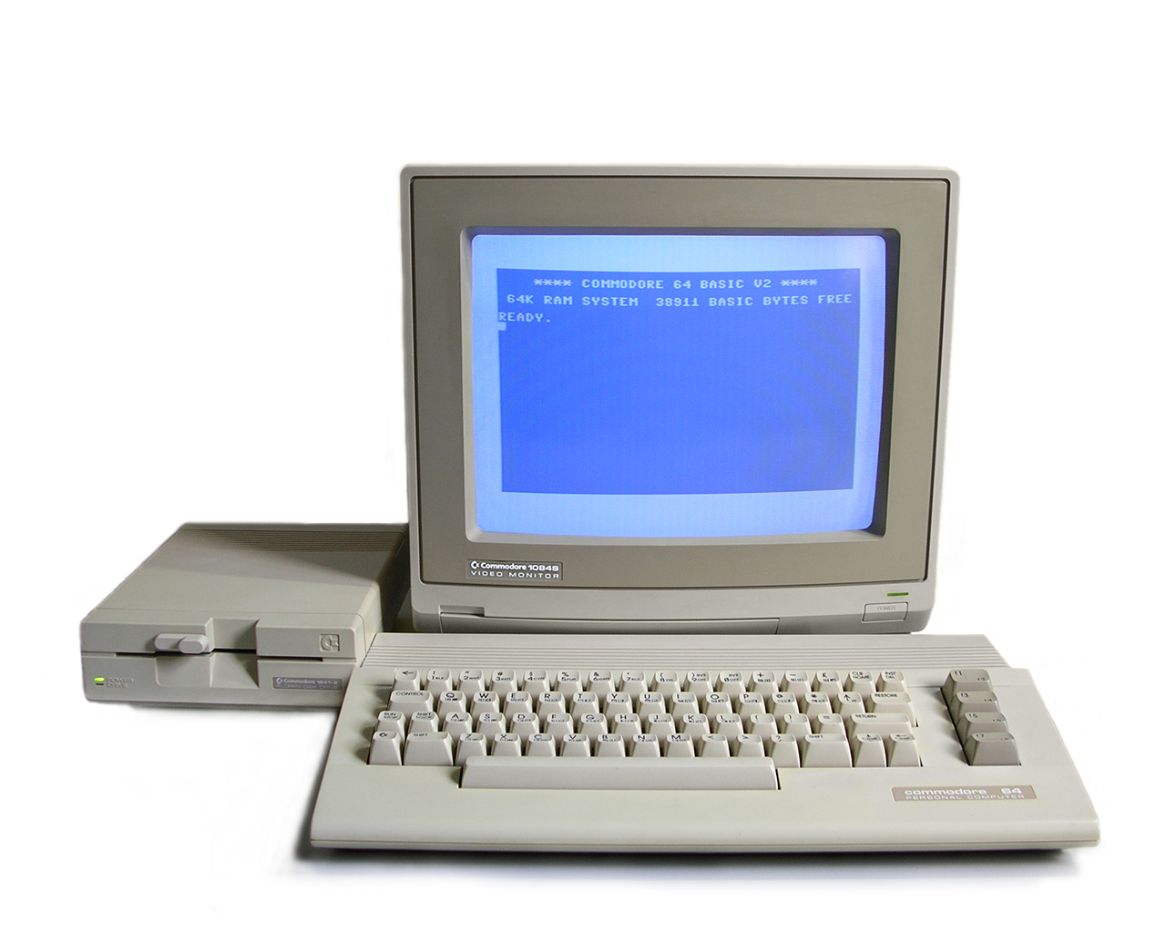 Commodore C64C - unowocześniony C64 z drugiej połowy lat 80.